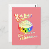 Cutie Cinnamon Roll voor Pride 2019 Briefkaart (Voorkant / Achterkant)