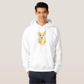 Cutie Corgi Hoodie (Voorkant volledig)