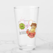 Cutie Crabe Vs Covid - Verre Tumbler (Devant)