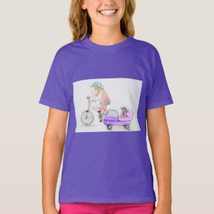 Cutie de Rit van de Fiets van het Proefkonijn met T-shirt