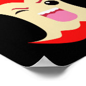 Cutie Foods Cute Hardcore Apple Core Poster (Coin)