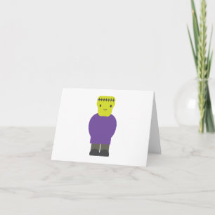 Cutie Frankenstein Monster Kaart