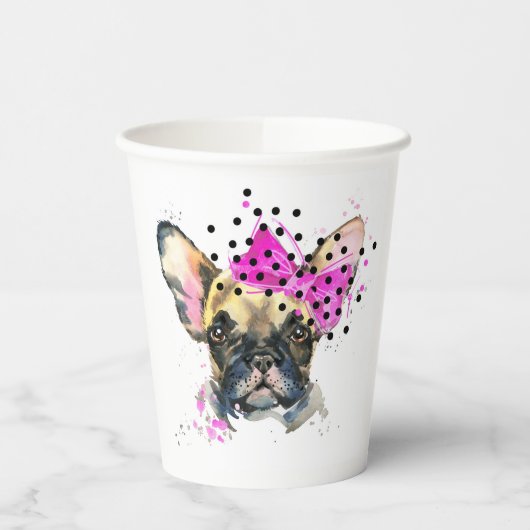 Cutie French Bull Dog Papieren Bekers (Links)