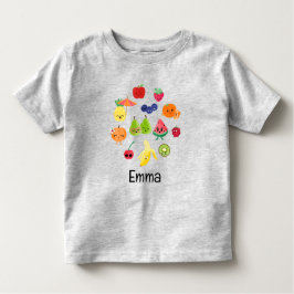 Cutie Fruit Schattig Fruit Kinder Gepersonaliseerd Kinder Shirts