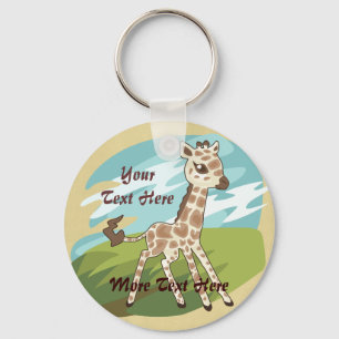 Cutie Giraffe Sleutelhanger