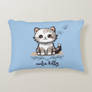 Cutie Kat Accent Pillow Kussen