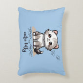 Cutie Kat Accent Pillow Kussen (Voorkant(Verticaal))