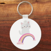 Cutie Kitten Cat Sleutelhanger (Voorkant)