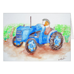 Cutie l'agriculteur Guinée Peinture de porc