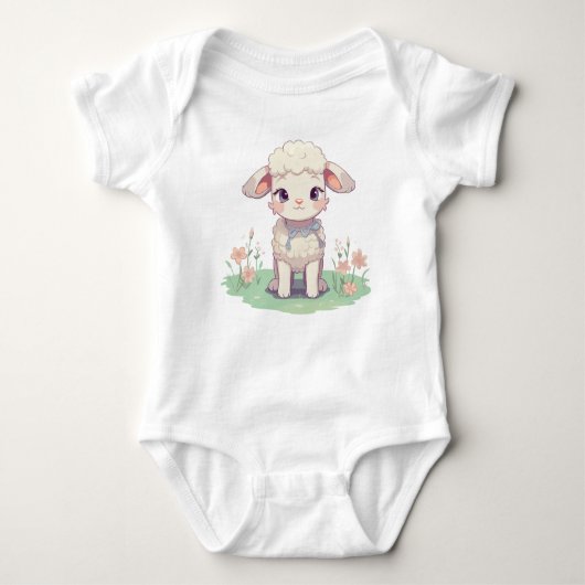 Cutie Lamb Romper (Voorkant)