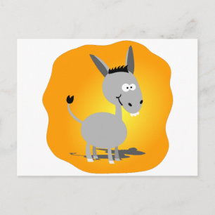 Cutie little Donkey Briefkaart