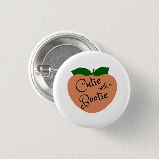 Cutie met een Bootie Button (Voorkant /achterkant)