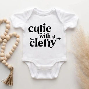 Cutie met een Clefty Baby Bodysuit Shirt