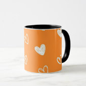 Cutie on Duty Pillow | Cute Baby Tiger Design Mok (Voorkant rechts)