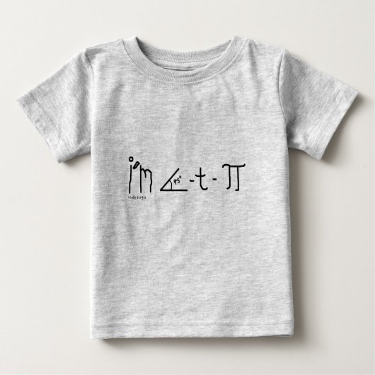 cutie pi baby shirt (Voorkant)