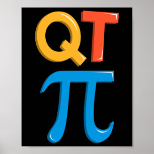 Cutie Pi Dag Wiskundeleraar Wiskundige Mat Poster