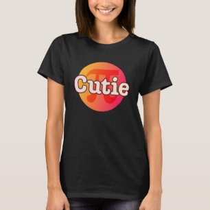 Cutie Pi en Cute 3 14 Pi Day Cutie Pie Wiskunde Te T-shirt