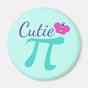 Cutie Pi Symbool Wiskunde Pun Magneet