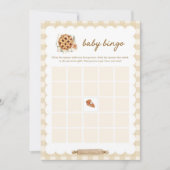 Cutie Pie Baby shower Baby Bingo Cartes de jeu (Devant)