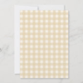 Cutie Pie Baby shower Baby Bingo Cartes de jeu (Dos)