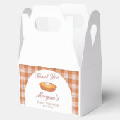 Cutie Pie Baby shower Bedankdoosjes (Geopend)