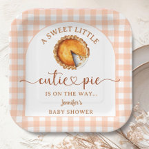 Cutie Pie Baby shower gender Neutraal