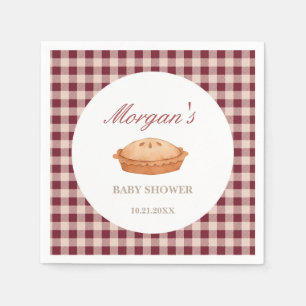 Cutie Pie Baby shower papier Servet