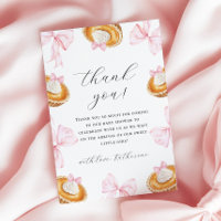 Cutie Pie Bow Roze Baby shower