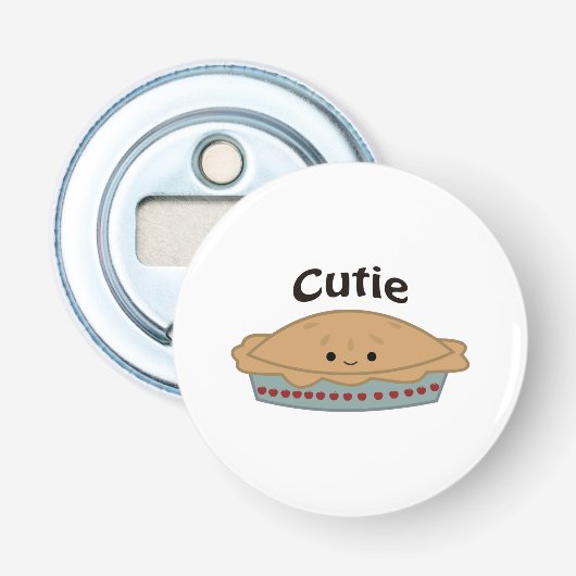 Cutie Pie Button Flesopener (Voorkant)