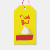 Cutie Pie Cherry 1st Birthday Party Theme Cadeaulabel (Voorkant)