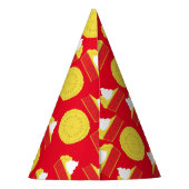 Cutie Pie Cherry verjaardagsfeestje Feesthoedjes (Achterkant)