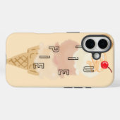 Cutie Pie - Coque de téléphone glace (Verso (horizontal))