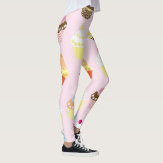 Cutie Pie Cupcakes Leggings