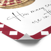 Cutie pie - devinez combien de bonbons Poster (Coin)