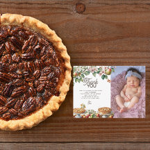 Cutie Pie | Fall Autumn Baby Shower 