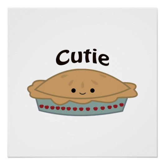 Cutie Pie Perfect Poster (Voorkant)