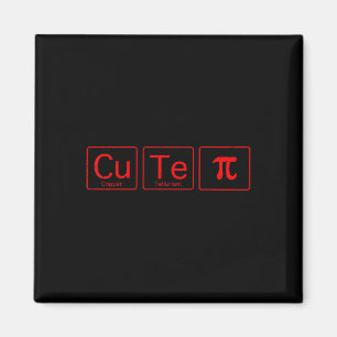 Cutie Pie Pi Dag Wiskunde Periodiek Tafel Valentij Magneet