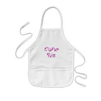 Cutie Pie Pink Apron Kinder Schort