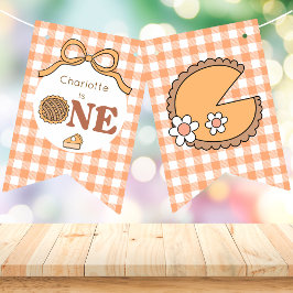 Cutie Pie Pumpkin Birthday Banner