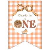 Cutie Pie Pumpkin Birthday Banner (Eerste vlag)