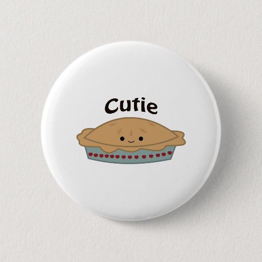 Cutie Pie Ronde Button 5,7 Cm (Voorkant)