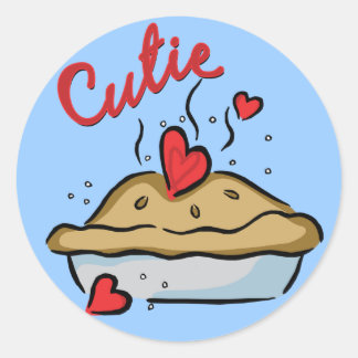 Cutie Pie Ronde Sticker