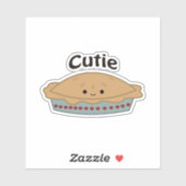 Cutie Pie Sticker (Vel)