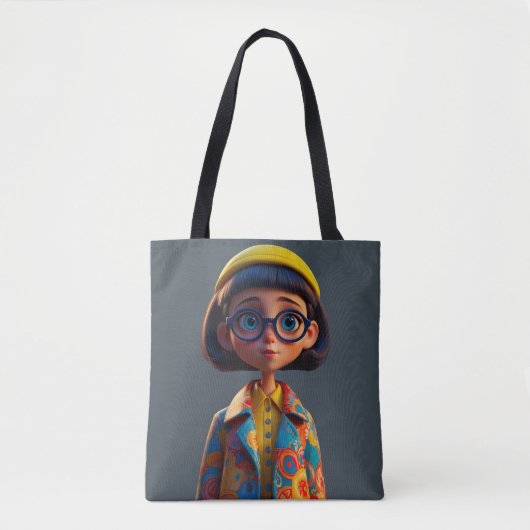 Cutie Pie Stylish Tote Bag  (Voorkant)