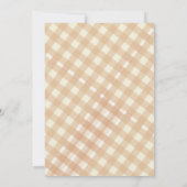 Cutie Pie Thanksgiving Carte de remerciements d'an (Dos)