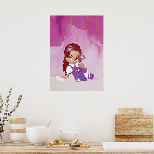 Cutie Pie's Unicorns Poster (Cuisine)