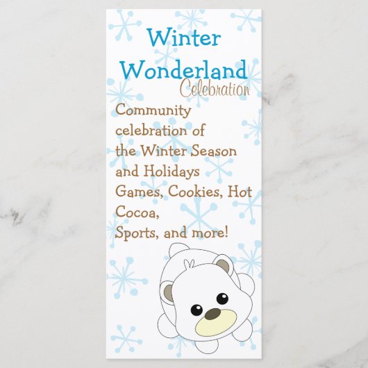 Cutie Polar Beer Programma (Voorkant)