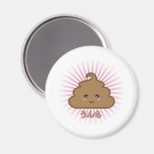 Cutie Poo Magneet (Voorkant / Achterkant)