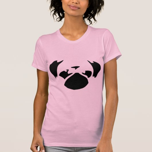 Cutie Pug T-shirt (Voorkant)