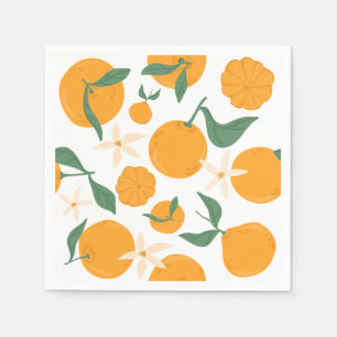 Cutie Sinaasappel Mandarijn Tangerine Clementine Servet